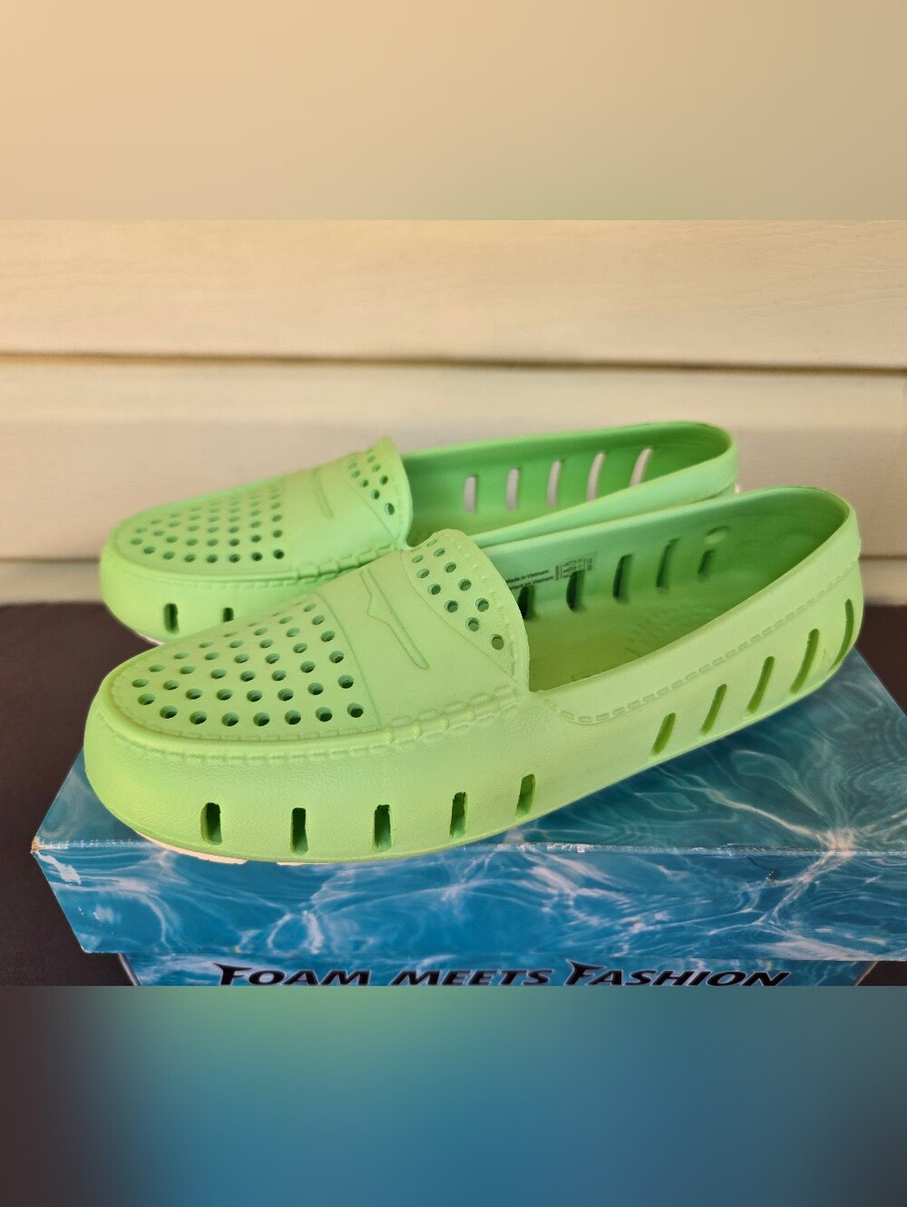 Floafers Posh Driver Loafers Lime Bright